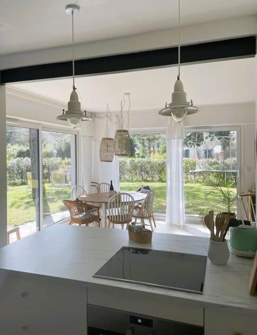 Le Rosa: Villa De Charme Entre Mer Et Pinede Quend Exteriör bild