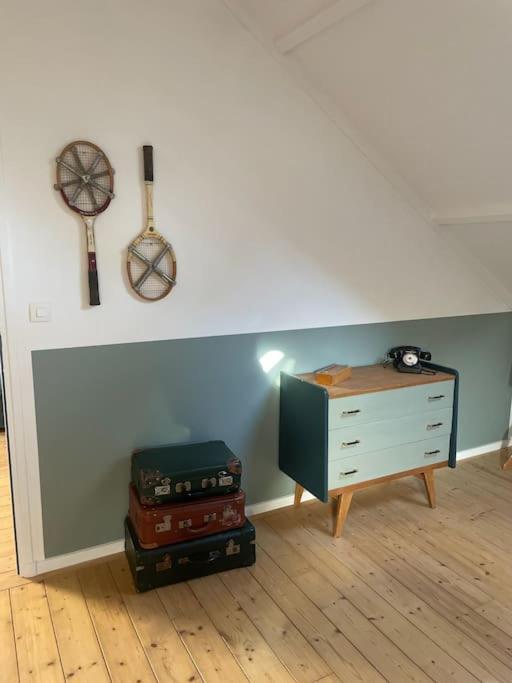 Le Rosa: Villa De Charme Entre Mer Et Pinede Quend Exteriör bild