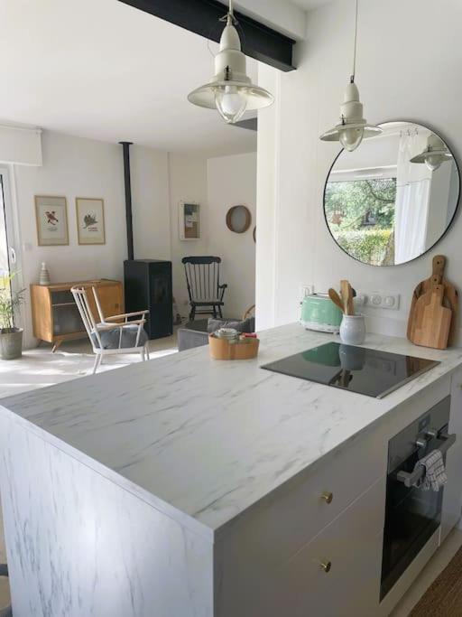 Le Rosa: Villa De Charme Entre Mer Et Pinede Quend Exteriör bild