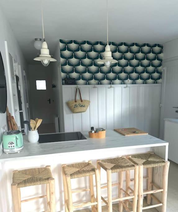 Le Rosa: Villa De Charme Entre Mer Et Pinede Quend Exteriör bild