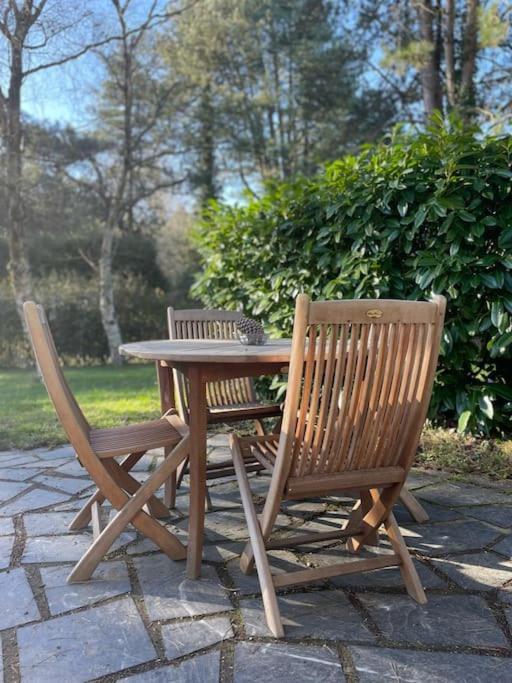Le Rosa: Villa De Charme Entre Mer Et Pinede Quend Exteriör bild