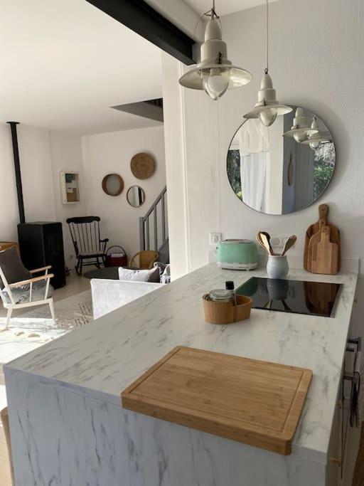 Le Rosa: Villa De Charme Entre Mer Et Pinede Quend Exteriör bild